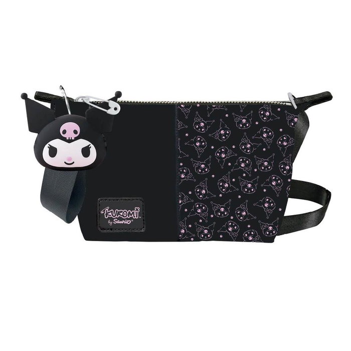 Cerdá Sac à bandoulière Kuromi Hello Kitty Noir