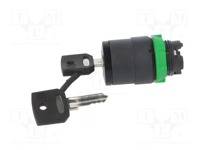 SCHNEIDER ELECTRIC Commutateur rotatif avec clé Harmony XB5 22mm Noir