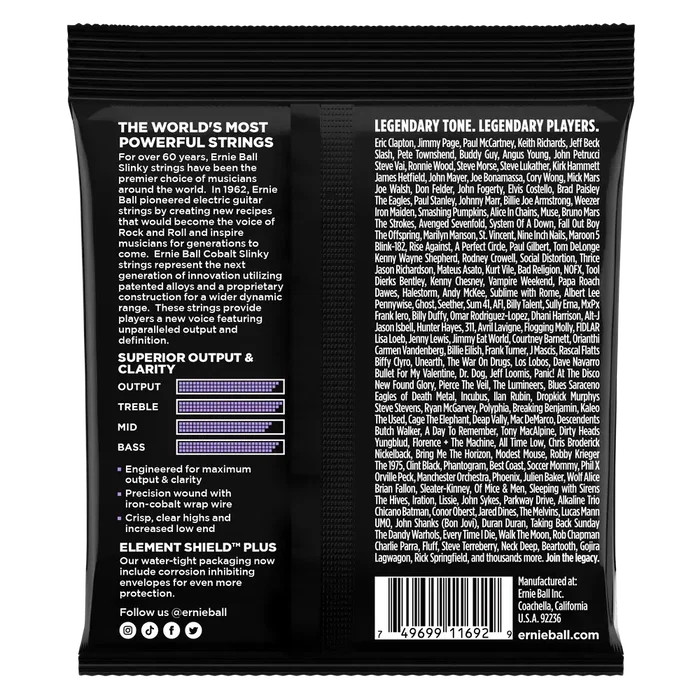 ERNIE BALL Cobalt Slinky Ultra 10-48 ERNIE BALL Cobalt Slinky Ultra 10-48
