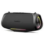 Medion L Enceinte Bluetooth Portable 50W, Autonomie 47h, Bluetooth 5.3, IPX7, Effets Lumineux RGB, 2x25W RMS, Batterie 36 Wh, Mode Bass Boost