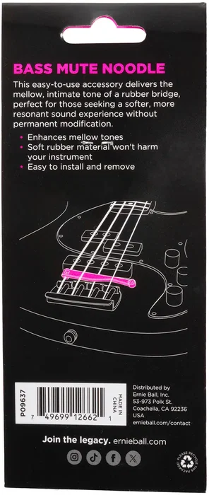 ERNIEBALL Mute Noodle Bass