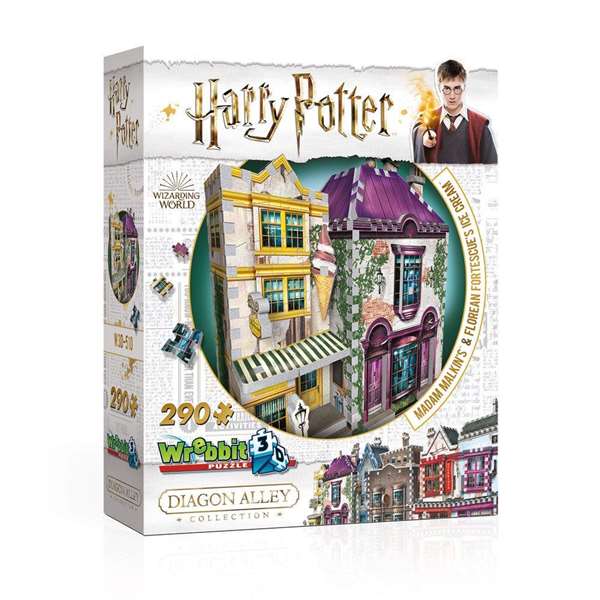 REDSTRING Puzzle 3D Harry Potter Madam Malkin's et Florean Fortescue's - 290 pièces