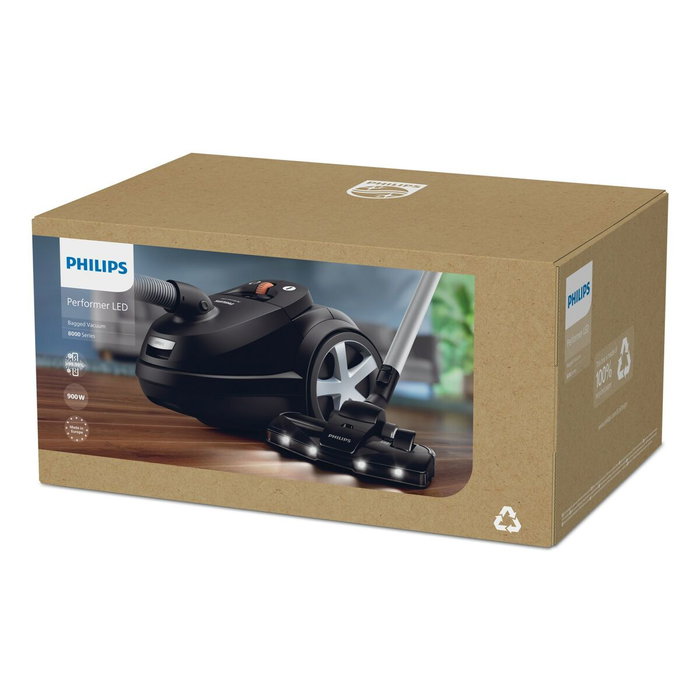 Aspirateur à sacs Philips XD8122/10 Noir 900 W