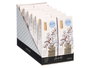Acorde Mikado Algodon 30 ml Parfum d'Intérieur Verre Bois Blanc 7,5x20x5 cm (Set de 24)