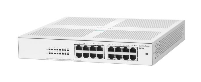 Aruba Instant On Commutateur Ethernet Gigabit Non Géré 16 Ports 1430 - PoE 124W, Prêt à l'Emploi pour Petites Entreprises