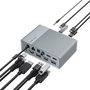 Hyper HyperDrive GEN2 Station d'accueil USB-C 15 Ports avec Triple Écran, HDMI/DP 4K, 100W PD, Gigabit Ethernet - Réf. HDG215-EU