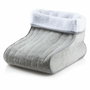 Domo Chauffe-pieds Chancelière Gris - 3 niveaux de chaleur