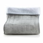 Domo Chauffe-pieds Chancelière Gris - 3 niveaux de chaleur