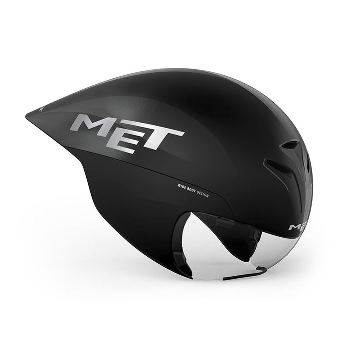 Met Drone Wide Body II Noir Métallique Brillant, Taille L
