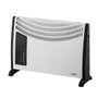 Falla Convecteur électrique 2000W blanc, 3 niveaux de puissance, fonction turbo, protection surchauffe, thermostat réglable