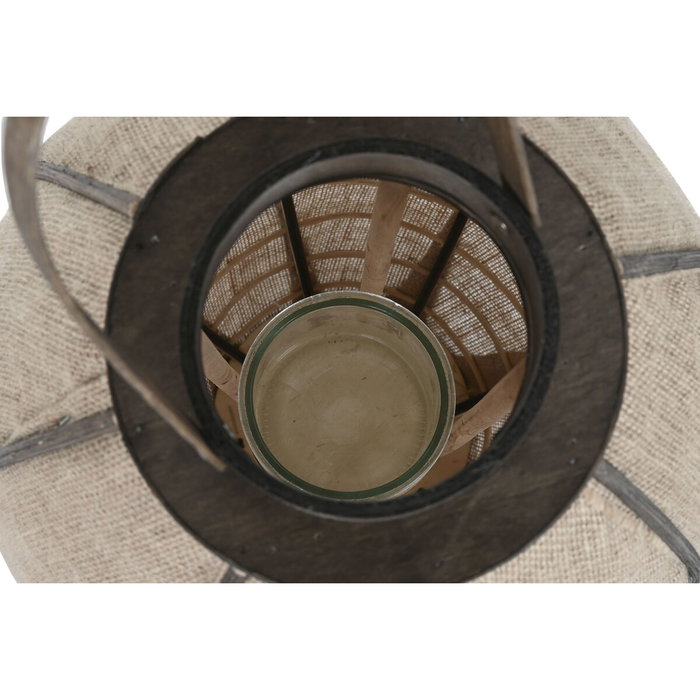 Bougeoir Home ESPRIT Naturel Jute Bambou 37 x 37 x 70 cm Bougeoir Home ESPRIT Naturel Jute Bambou 37 x 37 x 70 cm