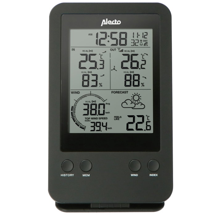 Alecto WS-3400 Station météo professionnelle avec capteur sans fil