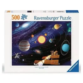 Nathan Jeux Puzzle Système solaire 500 pièces - Bleu