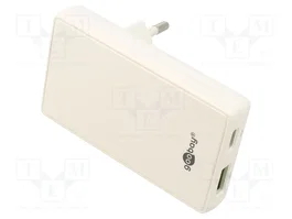 GOOBAY Chargeur USB GaN 65W Blanc