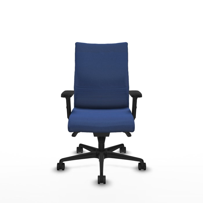 Piqueras Y Crespo Silla Albacete confidente avec mécanisme Sincro, Bleu marine Piqueras Y Crespo Silla Albacete confidente avec mécanisme Sincro, Bleu marine