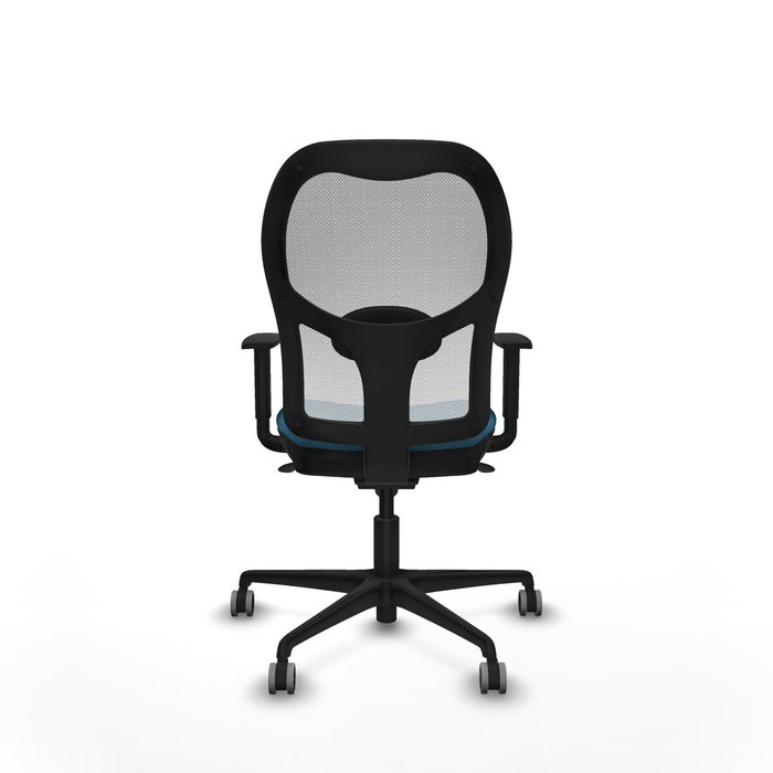 Piqueras y Crespo Chaise de Bureau 1D036G0 Blanc Vert pétrole