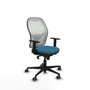 Piqueras y Crespo Chaise de Bureau 1D036G0 Blanc Vert pétrole