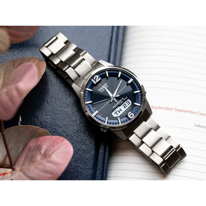 Casio LCW-M170TD-2AER Bleu et Argent