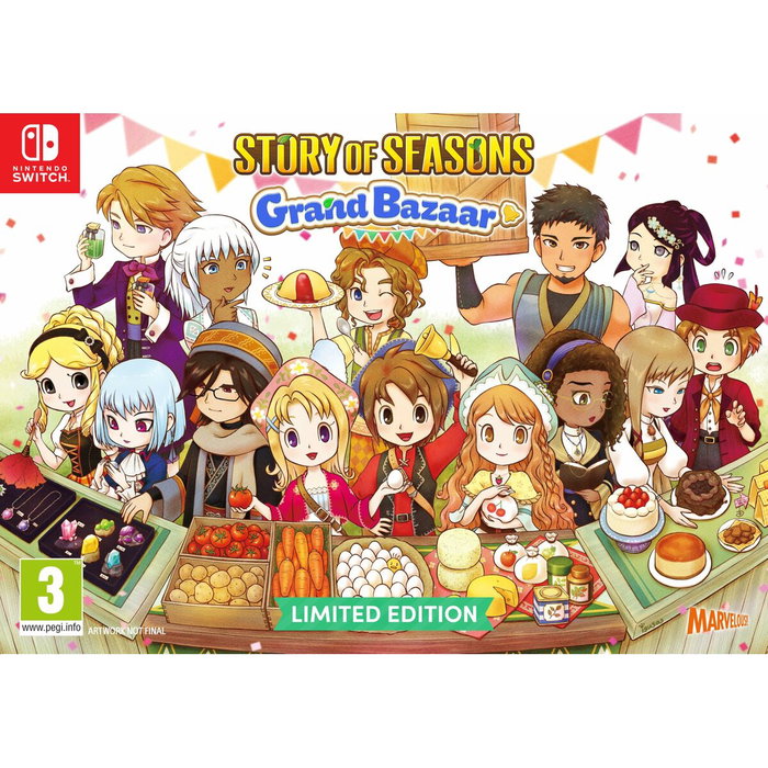 Just For Games Story of Seasons : Grand Bazaar - Édition limitée