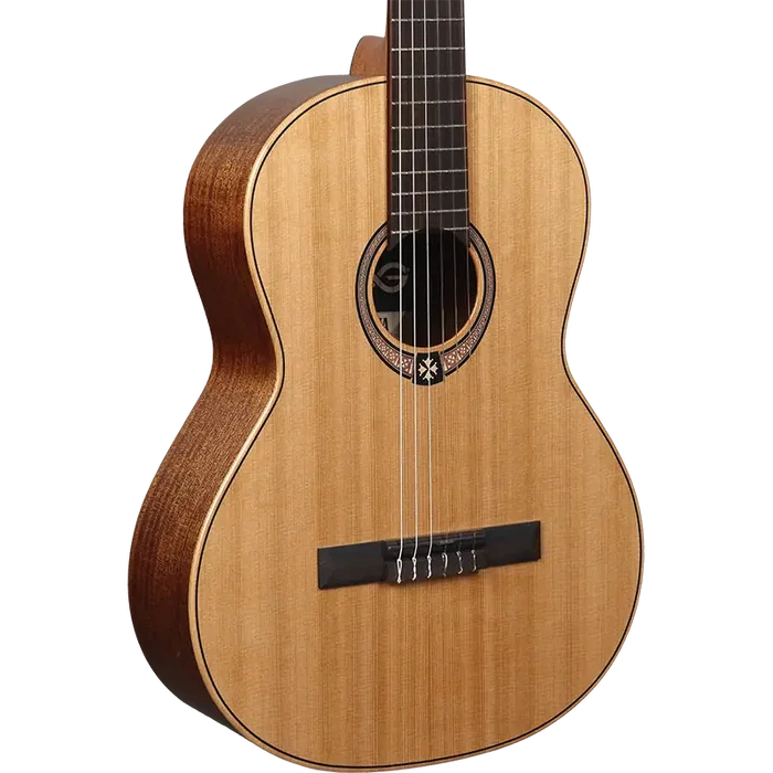 Lag Guitare Classique Auditorium Occitania 170 4/4, Table Cèdre Massif, Finition Satinée, Naturel