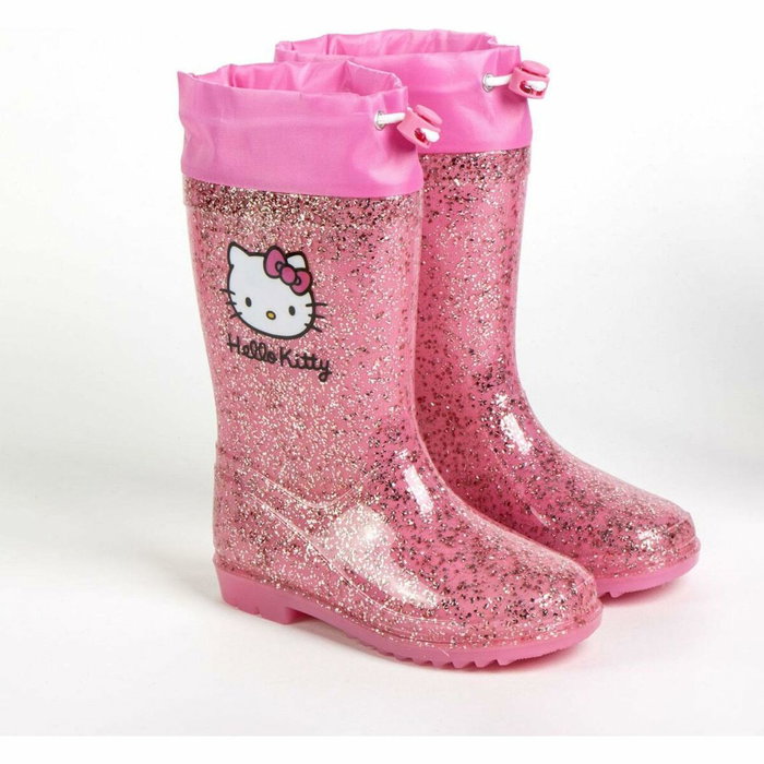 Bottes en Caoutchouc pour Enfants Hello Kitty Fuchsia 39