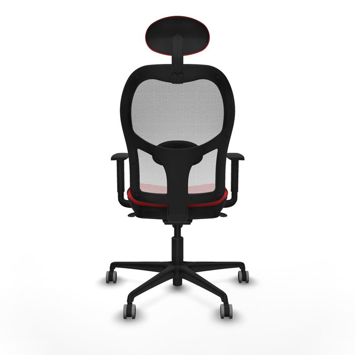 Piqueras y Crespo Chaise de Bureau avec Appui-tête 1D036G1 Rouge