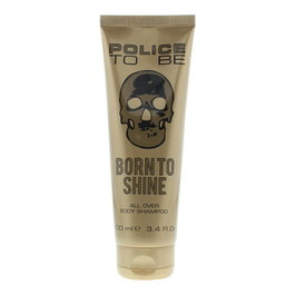 Police To Be Born To Shine, Gel Douche Hydratant et Frais pour le Corps, Format Homme, 100 ml