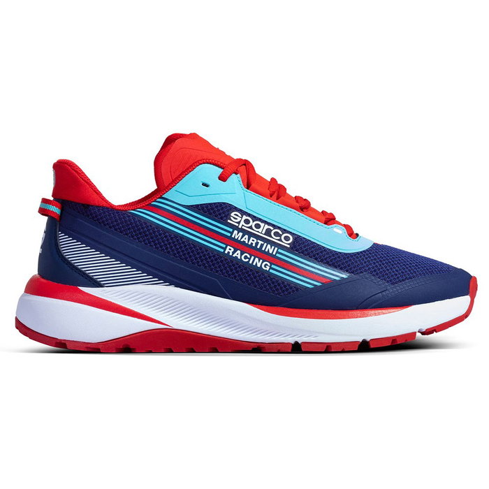 Sparco S0012A5MR44BM Baskets S-Run Martini-R Taille 44 Bleu Marine