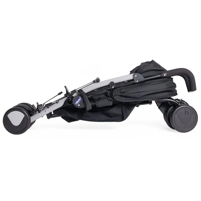 Chicco Poussette canne Echo Lite 4 roues Ebony