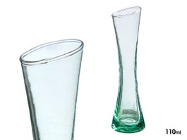 GIFTDECOR Violetero Cylindre en Verre Recyclé 110ml