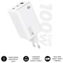 Chargeur de voiture Subblim SUBCHG-6G3510 Blanc 120 W