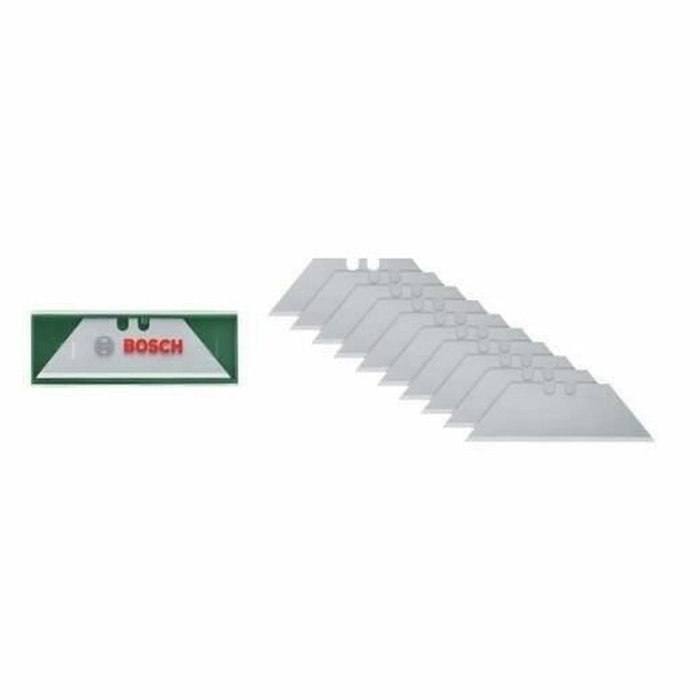 Bosch Set de 10 lames trapézoïdales en acier SK5 Bosch Set de 10 lames trapézoïdales en acier SK5