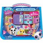 Bandai Coffret Sweet & Style Littlest Pet Shop avec 3 Petshops Deluxe et 15 accessoires
