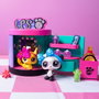 Bandai Coffret Sweet & Style Littlest Pet Shop avec 3 Petshops Deluxe et 15 accessoires