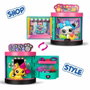 Bandai Coffret Sweet & Style Littlest Pet Shop avec 3 Petshops Deluxe et 15 accessoires