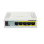 MikroTik RB260GSP Switch Gigabit 5xRJ-45 Blanc