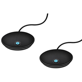 Logitech 989-000171 Micro-cravette sans fil, extension de groupe, double pack, noir