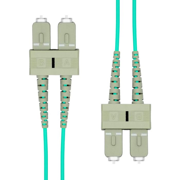 ProXtend Câble à fibre optique SC-SC UPC OM4 Duplex MM 4m Violet ProXtend Câble à fibre optique SC-SC UPC OM4 Duplex MM 4m Violet
