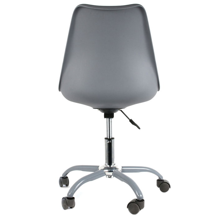 Home Deco Factory Silla C/Ruedas Kiruna Gris