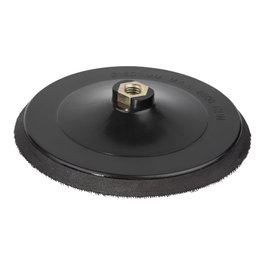 Wolfcraft Plateau abrasif autoadhérent pour meuleuse m14 de 180 mm