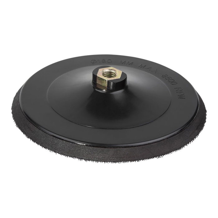 Wolfcraft Plateau abrasif auto-agrippant pour meuleuse M14 de 180 mm Wolfcraft Plateau abrasif auto-agrippant pour meuleuse M14 de 180 mm
