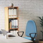 PIQUERAS Y CRESPO Chaise de bureau Aýna, Vert olive, mécanisme Contact permanent