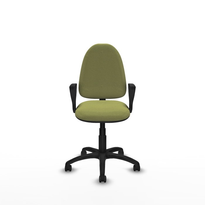 PIQUERAS Y CRESPO Chaise de bureau Aýna, Vert olive, mécanisme Contact permanent PIQUERAS Y CRESPO Chaise de bureau Aýna, Vert olive, mécanisme Contact permanent