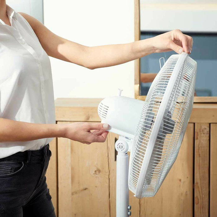 Ventilateur sur Pied Black & Decker ES9440020B Blanc 60 W Ventilateur sur Pied Black & Decker ES9440020B Blanc 60 W