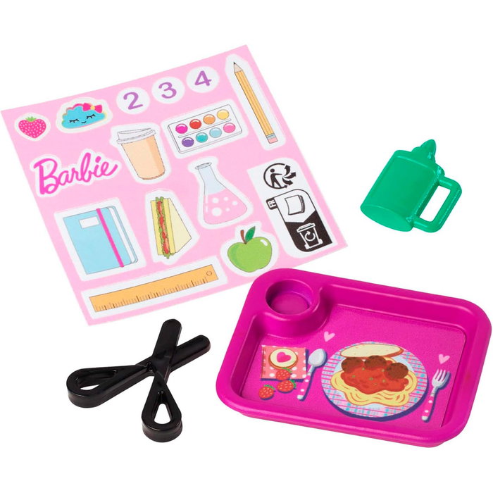 Barbie Poupée Tu Peux Être Maîtresse Jcr76 avec Accessoires Enseignants, anglais, français, allemand, italien, portugais, espagnol