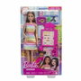 Barbie Coffret Maîtresse d'École avec Poupée et Accessoires