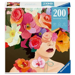 Ravensburger Puzzle Moment Rosa 200 Pièces – Puzzle Artisitque Coloré Relaxant