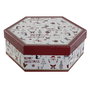 Boules de Noël Home ESPRIT Blanc Rouge PVC (7 Unités)