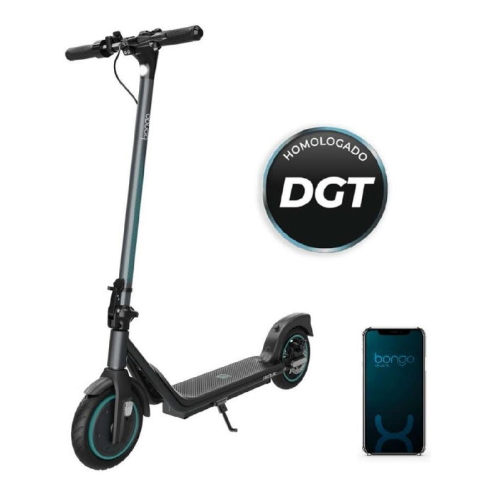 Cecotec Trottinette Électrique Bongo D20E Connected 500W 5200mAh app léger noir alu