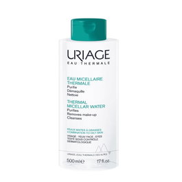 Uriage - Eau Micellaire Démaquillante et Nettoyante - Flacon de 500 ml